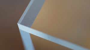 Plexiglas Schutzwand VP-S-2 (abgeschrägt 60x76x25cm)