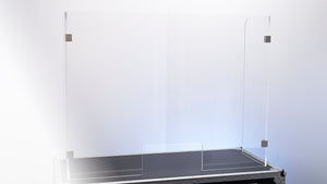 Plexiglas Schutzwand VP-M-1 (100x76x27cm)