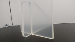 Plexiglas Schutzwand BASIC (60x76x25cm)